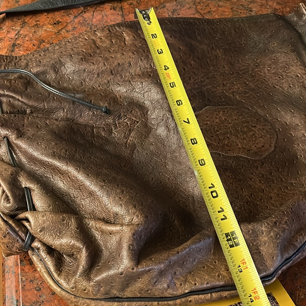 Carlos Falchi Crossbody Genuine Leather and Leather Lined - Picture 9 of 15